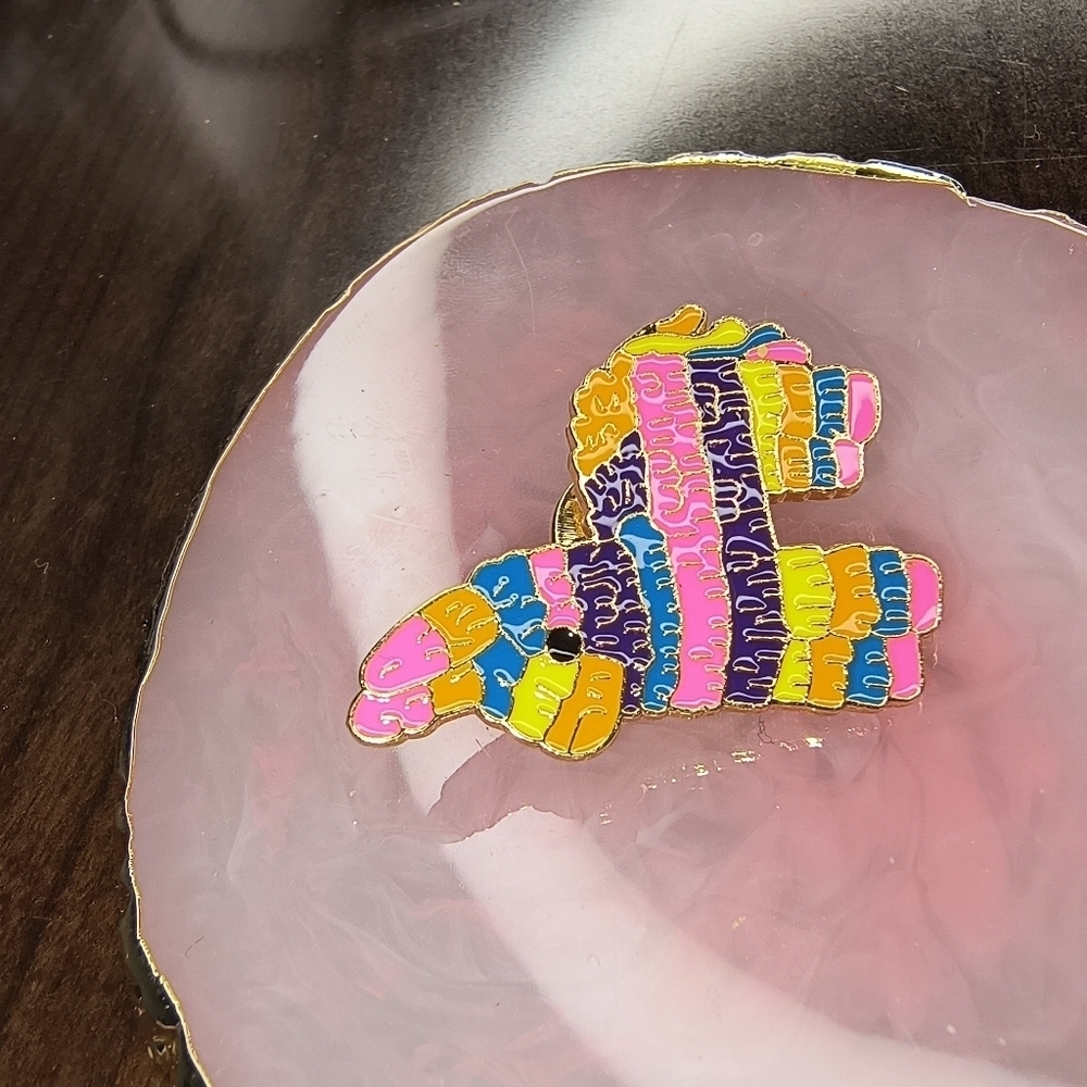 Colorful Pinata Enamel Pin - Picture 4 of 5